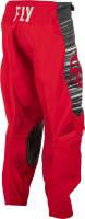 Fly Racing - Fly Racing Kinetic Wave Youth Pants - 375-53718 - Red/Gray - 18 - Image 3