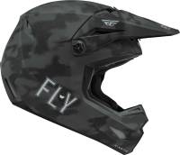 Fly Racing - Fly Racing Kinetic S.E. Tactic Helmet - 73-3316X - Matte Gray Camo - X-Large - Image 4