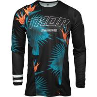 Thor - Thor Pulse Tropix Jersey - 2910-6211 - Black/White - Medium - Image 1