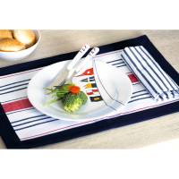 Marine Business - Marine Business Melamine Non-Slip, Flat, Round Dinner Plate - REGATA - 10" Set of 6 - Image 2