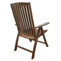 Whitecap - Whitecap Reclining Arm Chair - Teak - Image 3