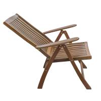 Whitecap - Whitecap Reclining Arm Chair - Teak - Image 4