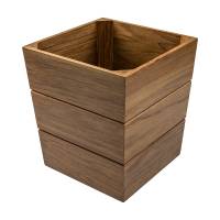 Whitecap - Whitecap Large Waste Basket - Teak - Image 1