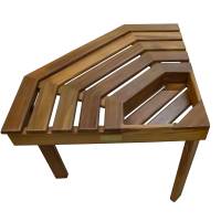 Whitecap - Whitecap Shower/Corner Stool - Teak - Image 4