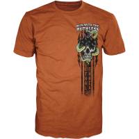 Lethal Threat - Lethal Threat Run with The Ruthless T-Shirt - LT20897M - Orange - Medium - Image 1