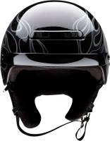 Z1R - Z1R Nomad Hellfire Helmet - 0103-0707 - Black/Silver - 2XS - Image 4