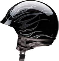Z1R - Z1R Nomad Hellfire Helmet - 0103-0707 - Black/Silver - 2XS - Image 6
