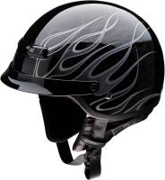 Z1R - Z1R Nomad Hellfire Helmet - 0103-0707 - Black/Silver - 2XS - Image 7