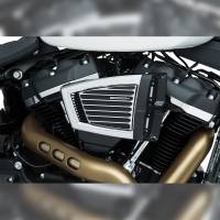 Kuryakyn - Kuryakyn Hypercharger ES Air Clear Kit - Chrome and Black - 9377 - Image 1