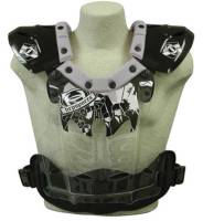 HRP Sports - HRP Sports Flak IMS Peewee Chest Protector - 0601-GY-11 - Gray - 50-94 Lbs. - Image 1