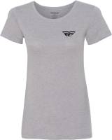 Fly Racing - Fly Racing Fly Pulse Womens T-Shirt - 356-00862X - Gray - 2XL - Image 1