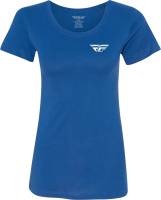 Fly Racing - Fly Racing Fly Pulse Womens T-Shirt - 356-0081L - Blue - Large - Image 1