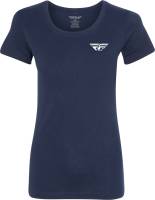 Fly Racing - Fly Racing Fly Pulse Womens T-Shirt - 356-0088X - Navy - X-Large - Image 1
