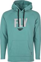 Fly Racing - Fly Racing Fly Weekender Pullover Hoodie - 354-0011S - Sea Green/Gray - Small - Image 1