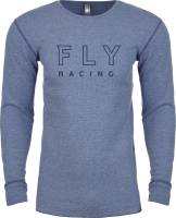 Fly Racing - Fly Racing Thermal Long Sleeve Shirt - 352-4136L - Blue Heather - Large - Image 1