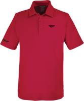 Fly Racing - Fly Racing Fly Performance Polo Shirt - 352-6012L - Red - Large - Image 1