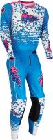 Moose Racing - Moose Racing Agroid Retro Graphics Jersey - 2910-6386 - Blue/Pink/White - Small - Image 2