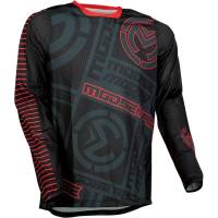 Moose Racing - Moose Racing Sahara Jersey - 2910-6829 - Black/Red - Medium - Image 1