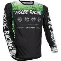 Moose Racing - Moose Racing M1 Jersey - 2910-6880 - Green/Black - 2XL - Image 1