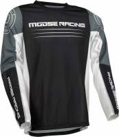 Moose Racing - Moose Racing Sahara Jersey - 2910-6822 - Stealth - Small - Image 1