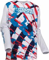 Moose Racing - Moose Racing Youth Agroid Jersey - 2912-2101 - White - X-Large - Image 1