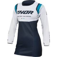 Thor - Thor Pulse Rev Womens Jersey - 2911-0233 - Midnight/White - Small - Image 1