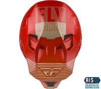 Fly Racing - Fly Racing Formula CC Primary Helmet - 73-43022X - Red/Khaki - 2XL - Image 3
