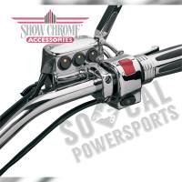 Show Chrome - Show Chrome Brake Side LED Switch Block Assemblies - Chrome - 52-605A - Image 2