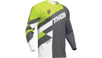 Thor - Thor Sector Checker Jersey - 2910-7594 - Charcoal/Acid - Small - Image 1