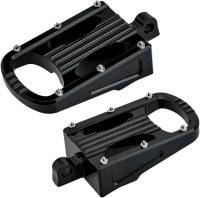 Biltwell Inc. - Biltwell Inc. Punisher Male-Mount Footpegs - Black - 7006-203-01 - Image 2