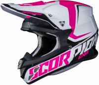 Scorpion - Scorpion VX-R70 Ozark Helmet - 70-6825 - Pink/White - Large - Image 1