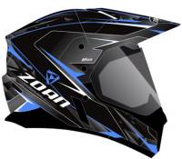 Zoan - Zoan Synchrony Duo-Sport Hawk Graphics Helmet - 521-515 - Blue - Medium - Image 1