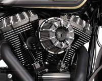 Arlen Ness - Arlen Ness Inverted Series 10-Guage Air Cleaner Kit - Black Anodized - 18-941 - Image 3