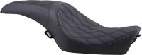 Drag Specialties - Drag Specialties Solo Front Seat - Double Diamond - 0804-0603 - Image 1