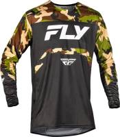 Fly Racing - Fly Racing Rayce Jersey - 378-050M - Black/Camo - Medium - Image 1