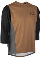 Fly Racing - Fly Racing Ripa 3/4 Sleeve Jersey - 352-8097L - Dark Khaki/Black - Large - Image 1