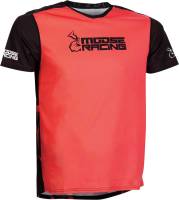 Moose Racing - Moose Racing MTB Short Sleeve Jersey - 5020-0202 - Red - 2XL - Image 1