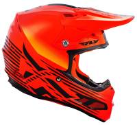 Fly Racing - Fly Racing F2 Carbon MIPS Cold Weather Shield Helmet - 73-4905-9 - Hi-Vis Orange - 2XL - Image 4