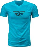 Fly Racing - Fly Racing F-Wing T-Shirt - 352-0618X - Turquoise - X-Large - Image 1