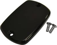 Baron Custom Accessories - Baron Custom Accessories Master Cylinder Cover - Smooth - Black - BA-7650-00B - Image 1