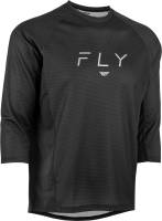 Fly Racing - Fly Racing Ripa 3/4 Sleeve Jersey - 352-8130M - Black/Gray - Medium - Image 1
