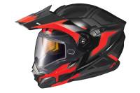 Scorpion - Scorpion EXO-AT950 Snow Ellwood Helmet with Dual Pane Lens Shield - 95-1747-SD - Red - 2XL - Image 1