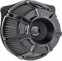 Arlen Ness - Arlen Ness Inverted Series Air Cleaner Kit - Bevelled - Black - 18-933 - Image 1
