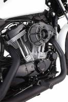 Arlen Ness - Arlen Ness Inverted Series Air Cleaner Kit - Bevelled - Black - 18-933 - Image 2