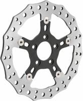 Arlen Ness - Arlen Ness 11.8in. Jagged Front/Rear Rotor - 02-787 - Image 2