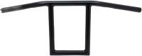 LA Choppers - LA Choppers 1in. Old School Window Handlebar - 10in. - Black Powdercoat - LA-7385-10B - Image 1