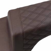 Saddlemen - Saddlemen Step-Up Rear LS Seats - Brown - I14-04-173BR - Image 2