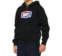 100% - 100% Official Youth Hoody - 20033-00001 - Black - Medium - Image 1