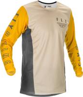 Fly Racing - Fly Racing Kinetic K121 Jersey - 374-423M - Mustard/Stone/Gray - Medium - Image 1