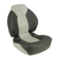 Springfield Marine - Springfield Fish Pro Mid Back Folding Seat - Charcoal/Grey - Image 1